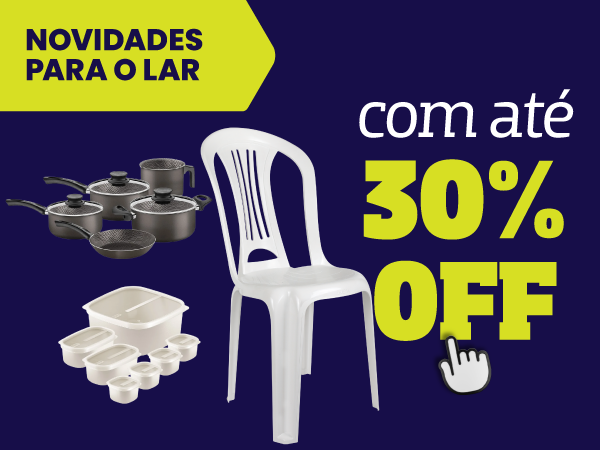 Novidades para o lar
