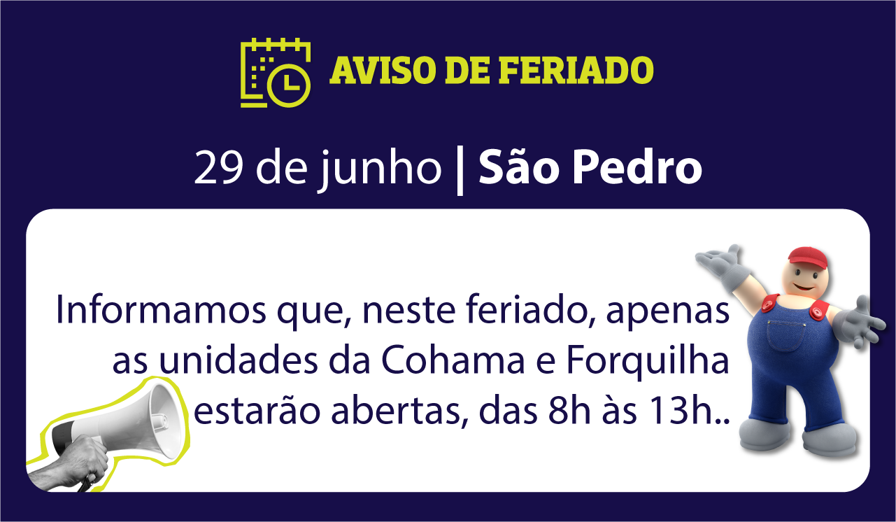 FERIADO SAO PEDRO