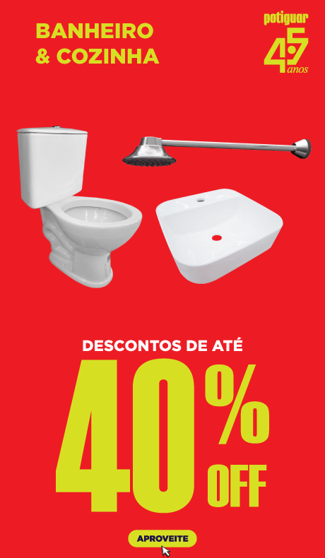 Ofertas de Banheiro e Cozinha 