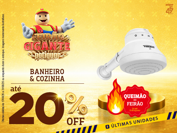 Ofertas de Banheiro e Cozinha 