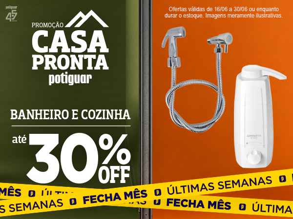Ofertas de Banheiro e Cozinha 