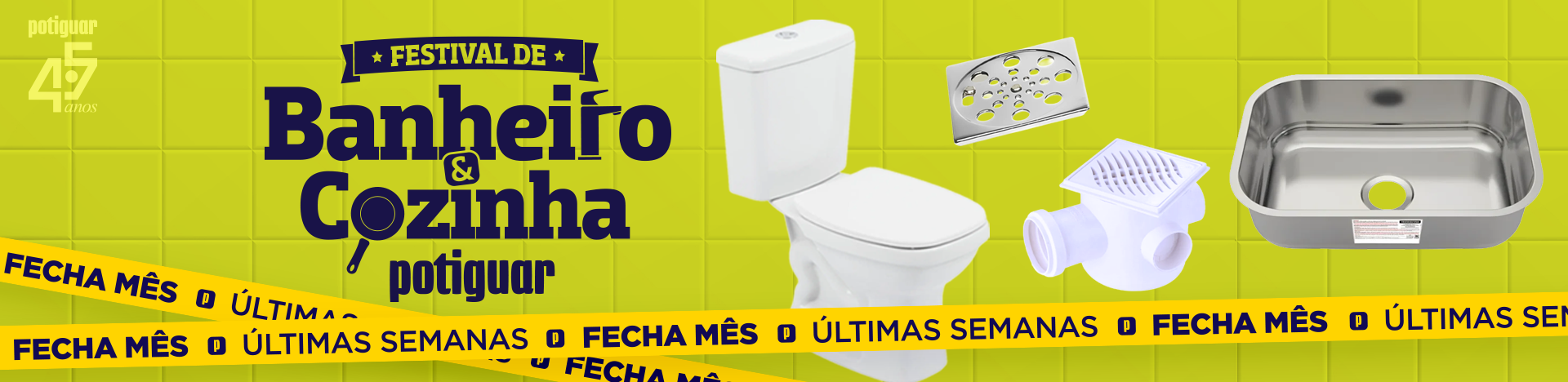 Fecha Mes Banheiro Cozinha