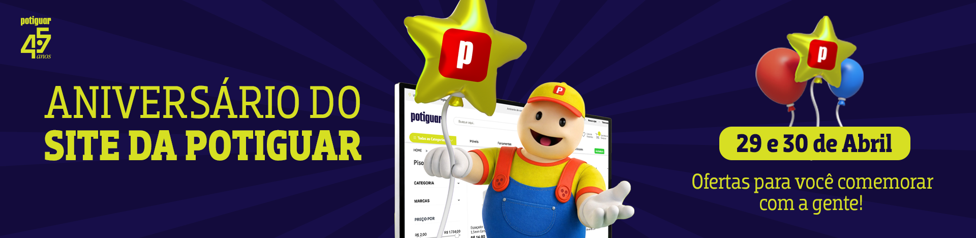 Promoção Aniversario