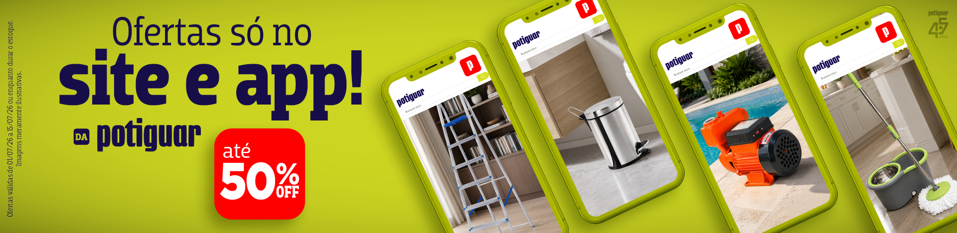 Ofertas Site e App