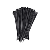 Abraçadeira Nylon 100x2,5mm Preto com 100 Unidades TP4 Steck