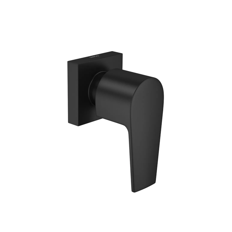 Acabamento para Registro de Gaveta até 1" Level Black Matte 4900.BL26.PQ.MT Deca