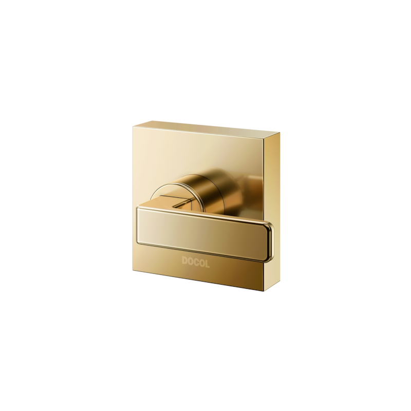 Acabamento para Registro DocolBase 1/2", 3/4" e 1" Stillo Dourado Polido Docol