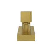 Acabamento Para Registro Dourado Escovado DE33 Base Deca Dom Perflex