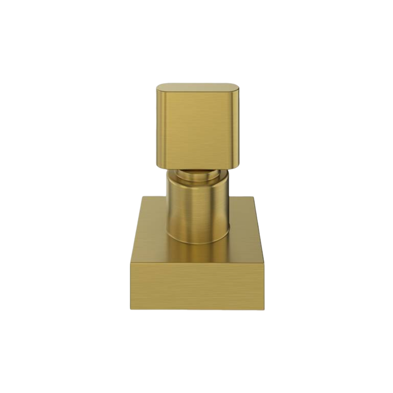 Acabamento Para Registro Dourado Escovado DE33 Base Deca Dom Perflex