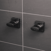 Acabamento para Registro em Metal Black 1/2" a 1" Prime Qualiz