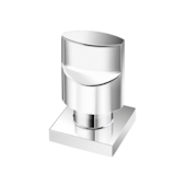 Acabamento para Registro em Metal Cromado 1/2" a 1" Prime Qualiz