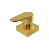 Acabamento para Registro LED DE76 Base Deca Dourado Escovado Perflex