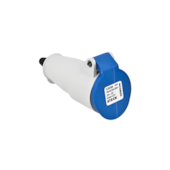 Acoplamento Newkon 2P+T 16A 200/250V 6H Azul IP44 Steck Acoplamento Newkon 2P+T 16A 200/250V 6H Azul IP44 Steck