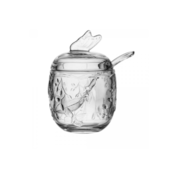 Açucareiro com Colher New Butterfly 220ml Lyor