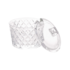 Açucareiro de Cristal Diamante 10cmx10cm Lyor