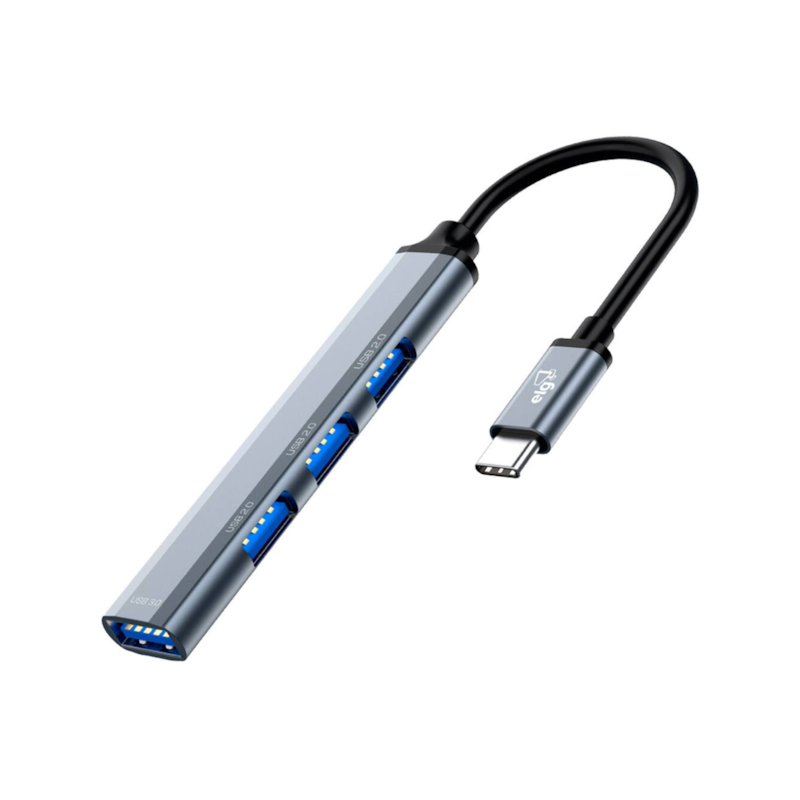 Adaptador HUB USB 4 em 1 HUB41A Elg