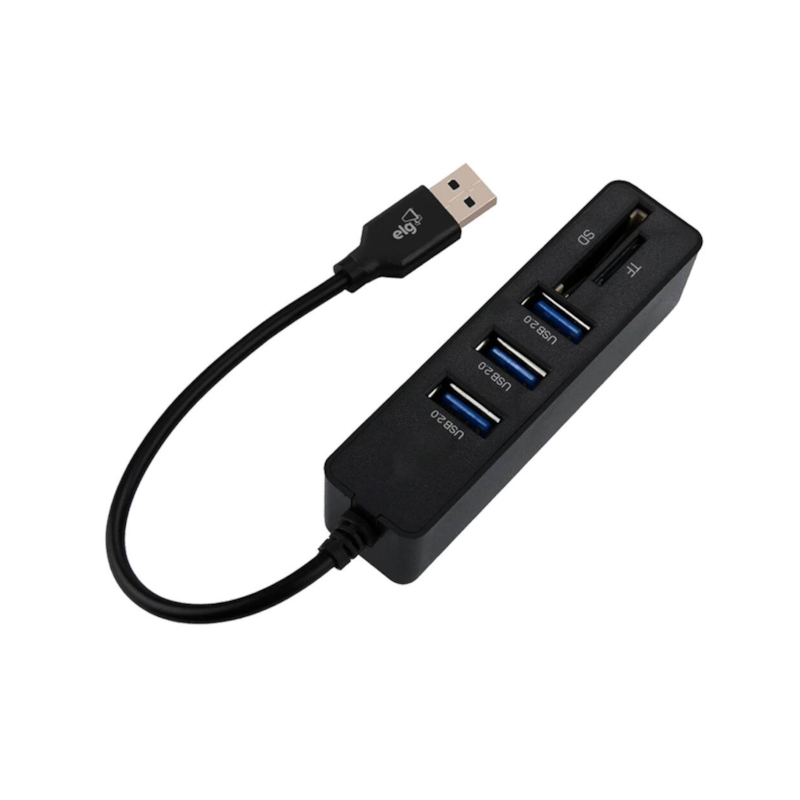 Adaptador HUB USB 5 em 1 HUB41SD Elg