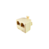 Adaptador Modular RJ11 1 Macho e 2 Fêmeas A.Santos