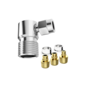 Adaptador para Filtros 1/2" Cromado com Bico Universal Roco Adaptador para Filtros 1/2" Cromado com Bico Universal Roco