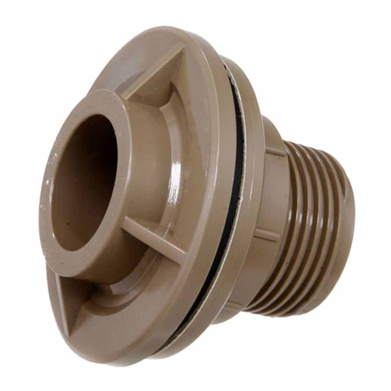 Adaptador Soldável com Flange e Anel de Vedação para Caixa d''Água 32mm x 1" Tigre
