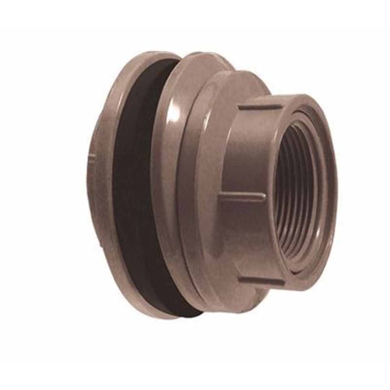 Adaptador Soldável com Flange e Anel de Vedação para Caixa d''Água 40mm x 1.1/4" Tigre