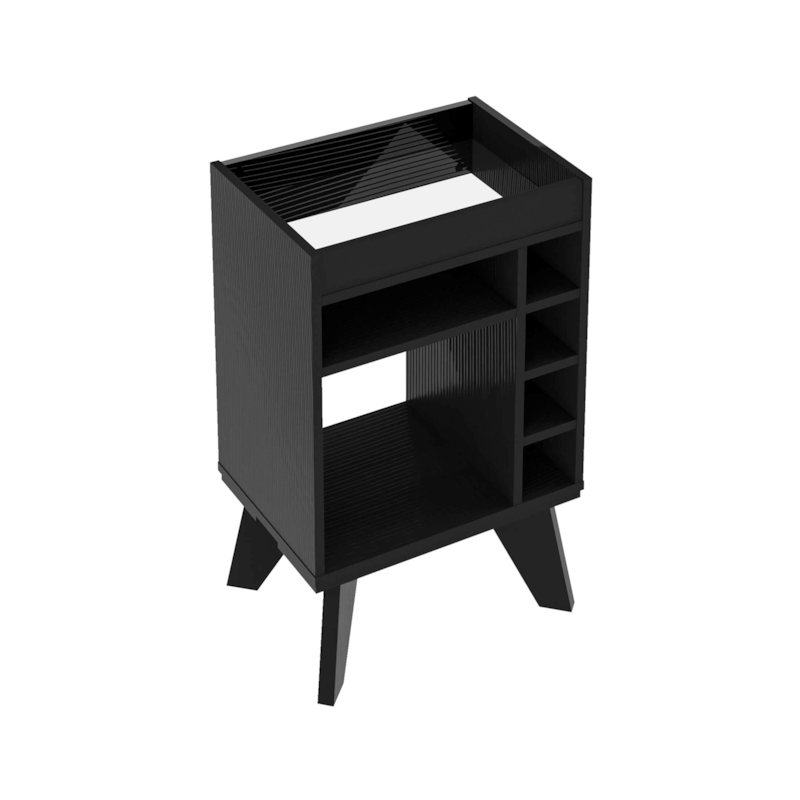 Adega Bar Drink Preto Artely