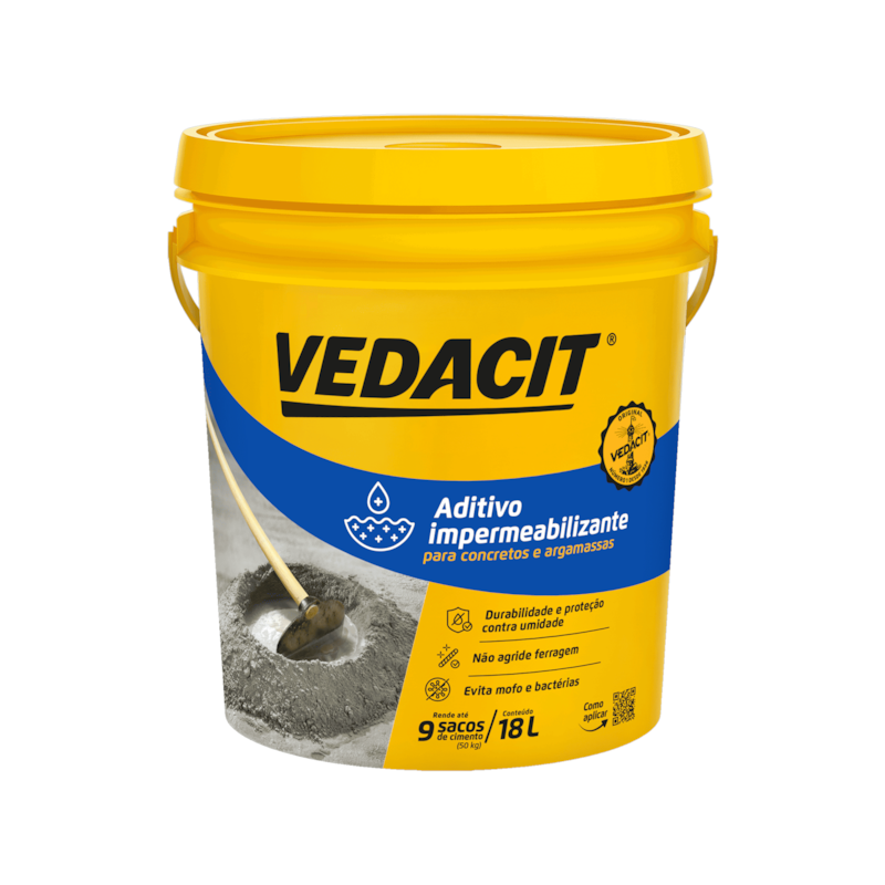Aditivo Impermeabilizante Vedacit 18L Vedacit