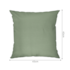 Almofada Donatella Lisa Verde 43X43cm Belchior