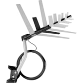 Antena Externa Tv 4em1 Completa Aquario