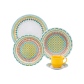 Aparelho de Jantar/Chá Floreal Bilro 20 Peças Oxford Aparelho de Jantar/Chá Floreal Bilro 20 Peças Oxford