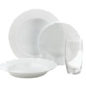 Aparelho de Jantar Pétala 24 Peças Nadir Aparelho de Jantar Pétala 24 Peças Nadir