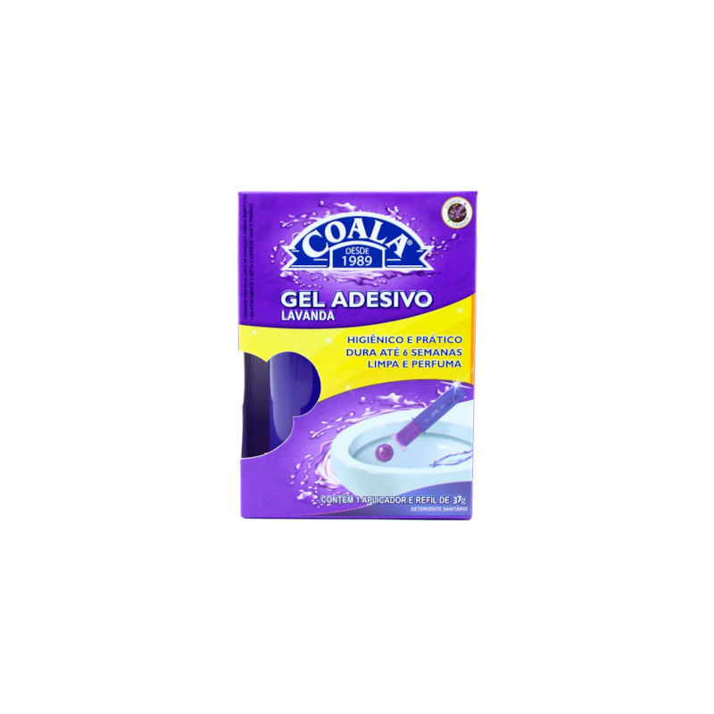 Aplicador Gel Adesivo+Refil Lavanda 37g Coala