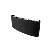 Arandela ALM-103 3000K 8W Preto Nitrolux Arandela ALM-103 3000K 8W Preto Nitrolux