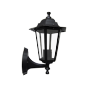 Arandela Colonial LG6101 Preto Nitrolux