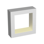 Arandela LED 7W Occhio Interna 2700K Branco Avant