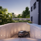 Arandela LED Branco Hummer 6500K 12W Avant