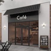 Arandela LED Cube 12W 6500K Café Avant