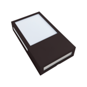 Arandela LED Cube 12W 6500K Café Avant