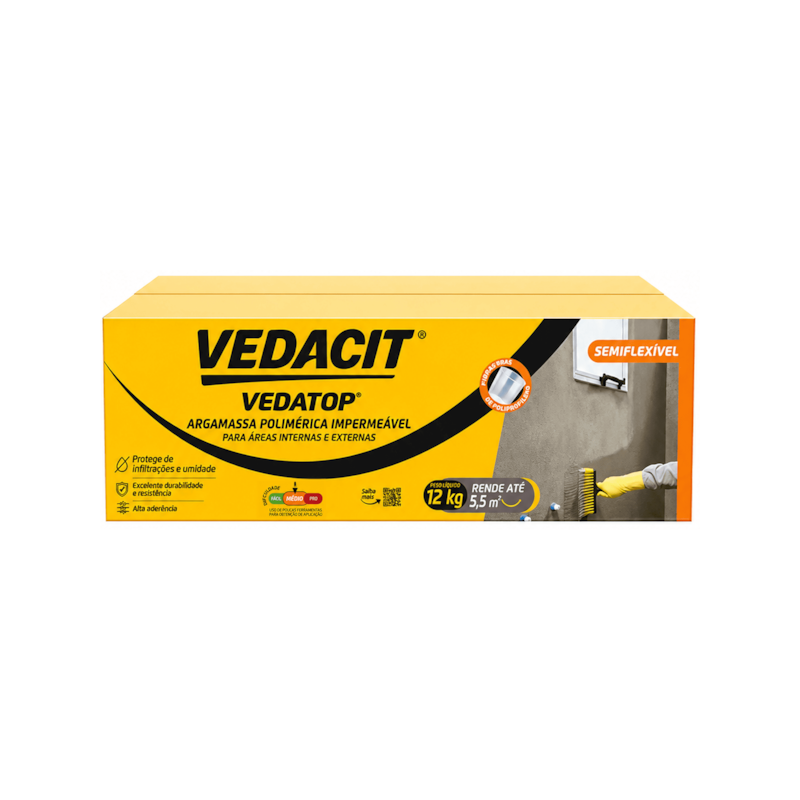 Argamassa Vedatop 12Kg Vedacit