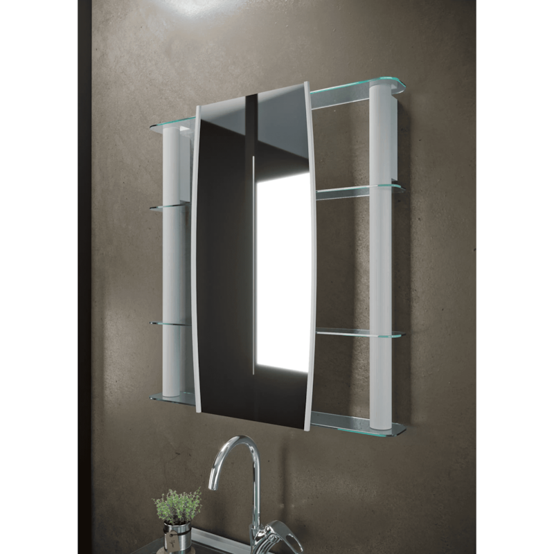Armário Slip Silver Sobrepor Cris Metal