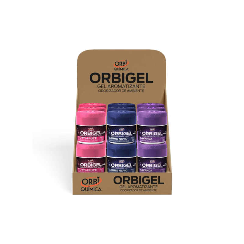 Aromatizante em Gel Mix Orbi Química