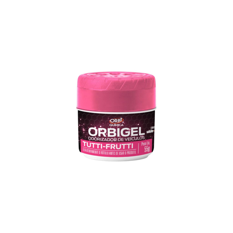 Aromatizante Gel Tuti-Fruti 55g Orbi Química