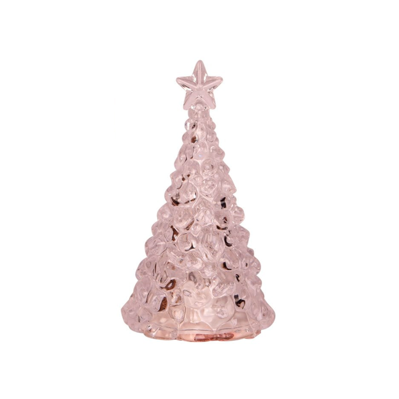 Árvore Acrílica com LED 9x5cm Zein