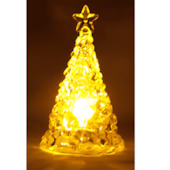 Árvore de Acrílico com LED 9x5cm Zein