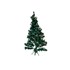Árvore de Natal Decorada Alpina Nevada 660 Galhos 1,8M Magizi