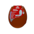 Assento Sanitário Premier Oval Caramelo Krona