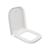 Assento Sanitário Quadra PP Premium Branco Qualiz
