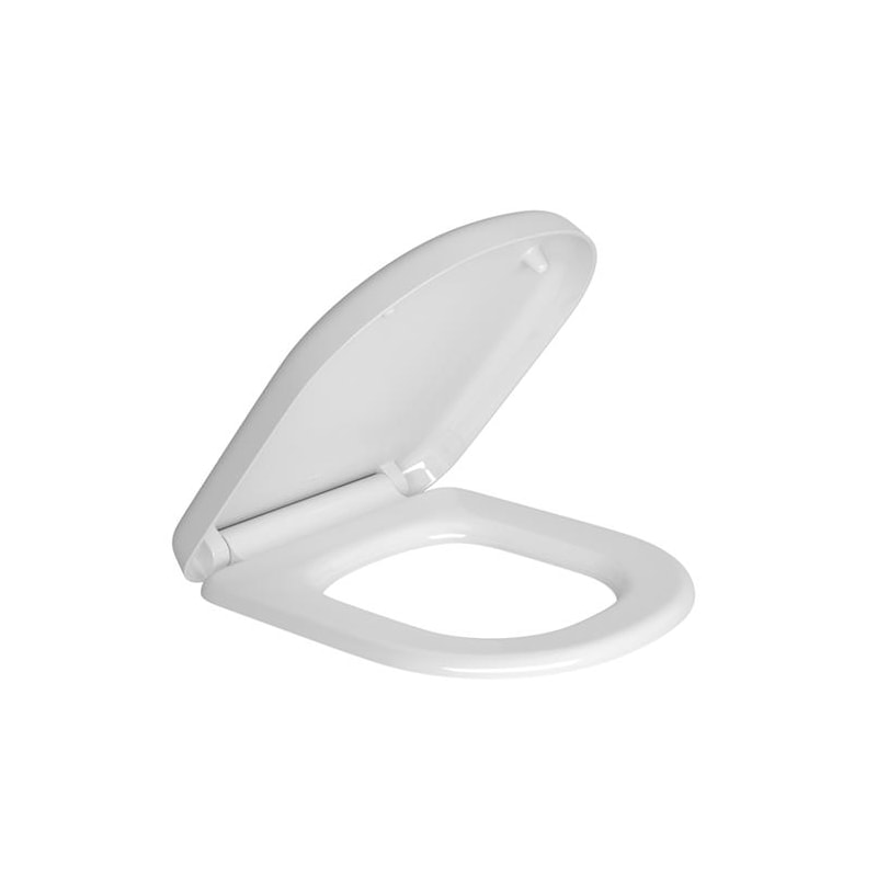 Assento Vogue Plus Termofixo com Esyclean e Slow Close AP.516.17 Deca