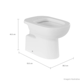 Bacia Convencional Vogue Plus Gelo P.5.17 Deca