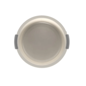 Bacia Flow 5l Bege Fechado Ou